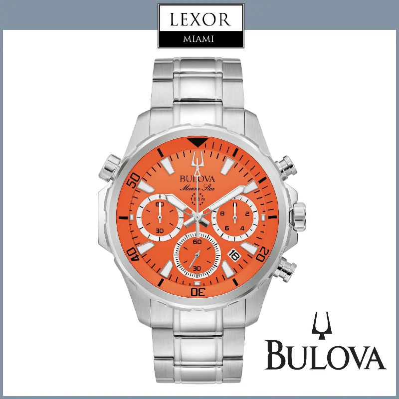 Watches with Dauphine-Style Hands for an Elegant LookBulova 96B395 Marine Star Men Watches