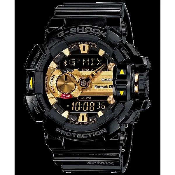 Watches with Skeletonized Hands for a Modern TwistCasio Men's GBA400-1A9 G-Shock Black Resin Watch