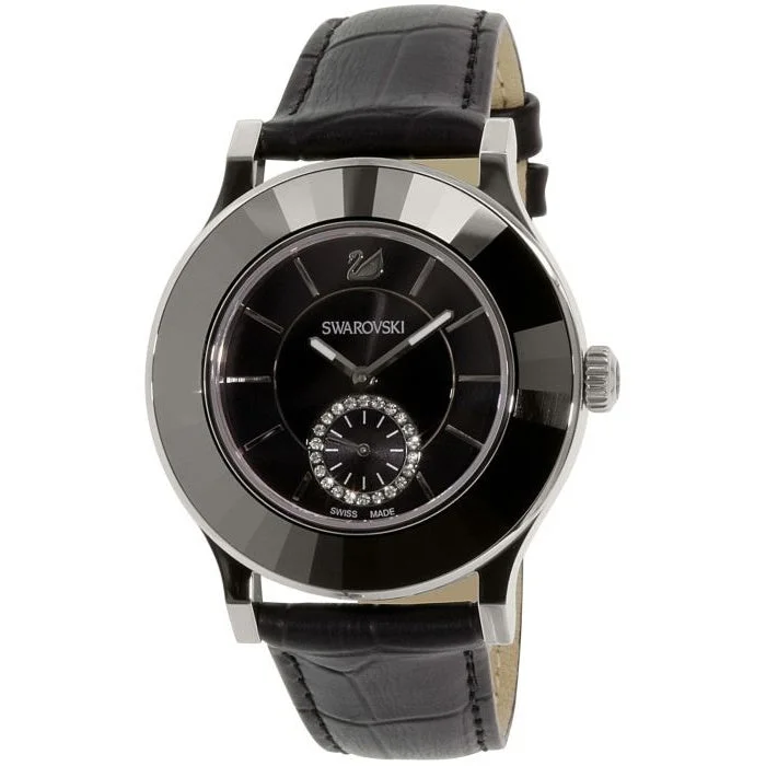 Retro-Inspired Quartz Watches for Retro LoversSwarovski Octea Classica Quartz Black Dial Women's Watch 1181759