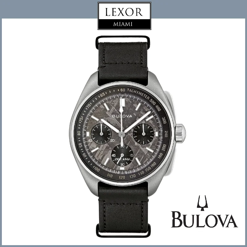 Watches with Engraved Dials for PersonalizationBulova Watches Lunar Pilot Meteorite 96A312