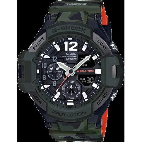 Diamond-Encrusted Luxury Watches for Special OccasionsCasio Men's GA1100SC-3A G-Shock Camouflage Resin Watch