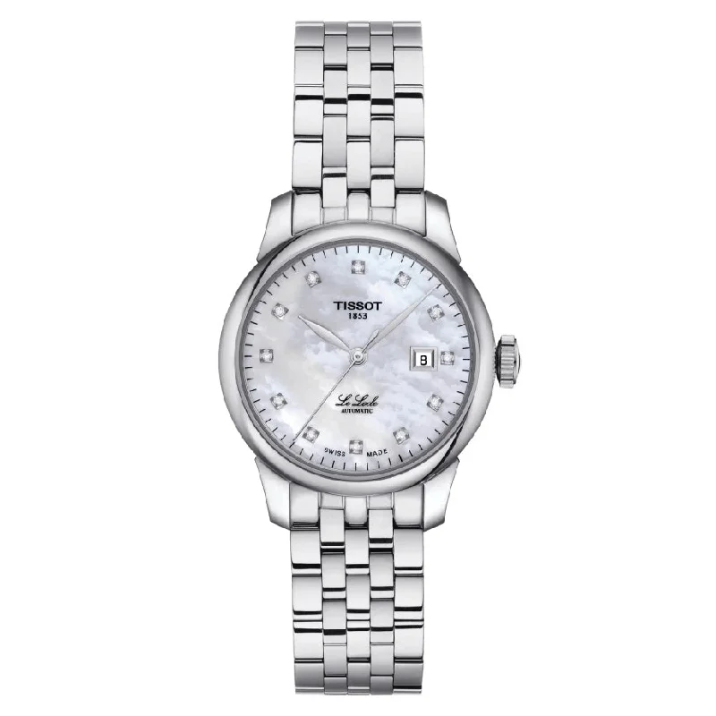 Watches with Luminous Markers for Night VisibilityTISSOT LE LOCLE AUTOMATIC SMALL LADY (25.30) T41118334