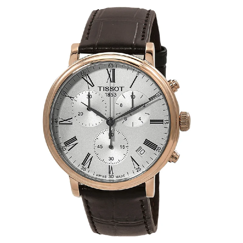 Hybrid Smartwatches with Traditional Watch AestheticsTissot Men's T122.417.36.033.00 Carson Premium Chronograph