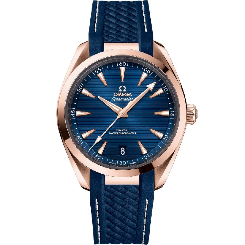 Watches with Rubber Straps for Comfort and DurabilitySeamaster Aqua Terra 150M 220.52.41.21.03.001