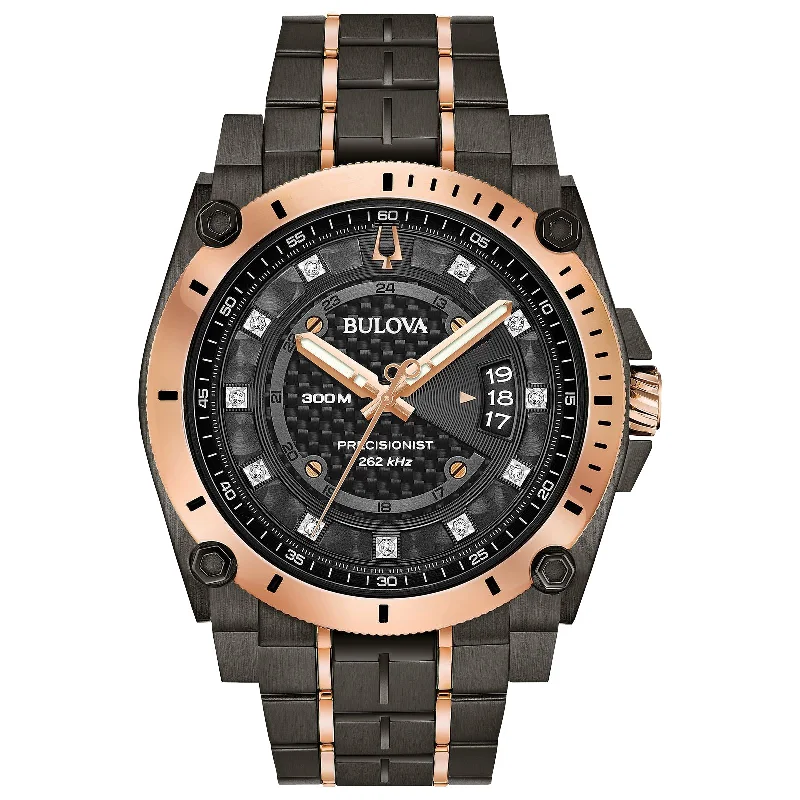 Watches with Multiple Time Zone DisplaysBulova Icon Collection 98D149