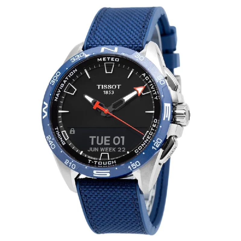 Casual Watches for Weekend OutingsTissot Men's T121.420.47.051.06 Connect Solar Blue Watch