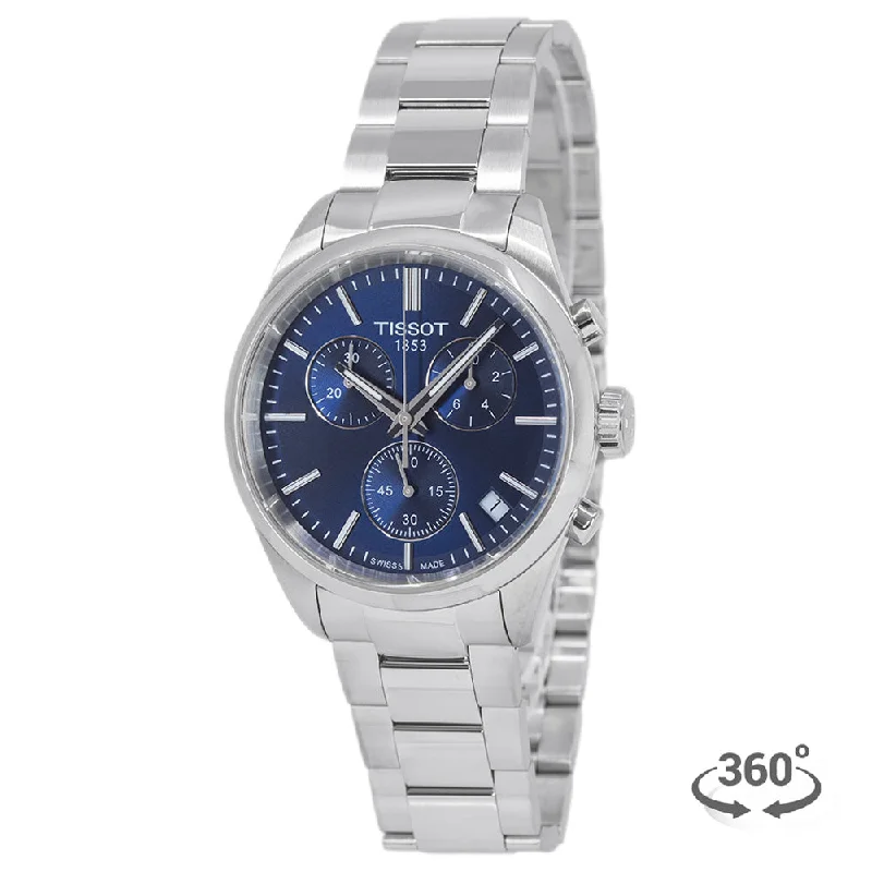 Retro-Inspired Quartz Watches for Retro LoversTissot Men's T150.417.11.041.00 PR 100 Chronograph Quartz