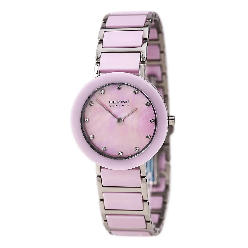 Men’s Dress Watches with Slim ProfilesBering Women's 11429-999 Ceramic Crystal Two-Tone Stainless steel and Ceramic Watch