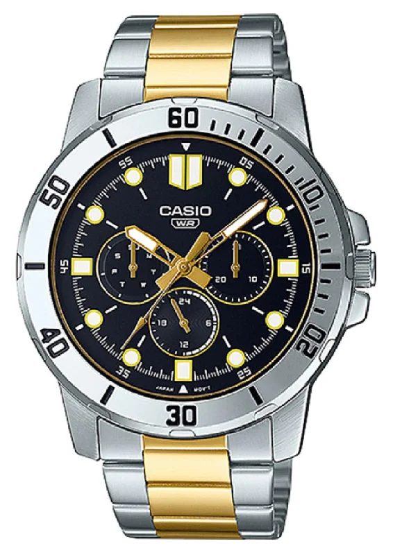 Watches with Sword-Style Hands for a Distinctive LookCasio MTP-VD300SG-1E Analog Stainless Steel Strap Watch For Men