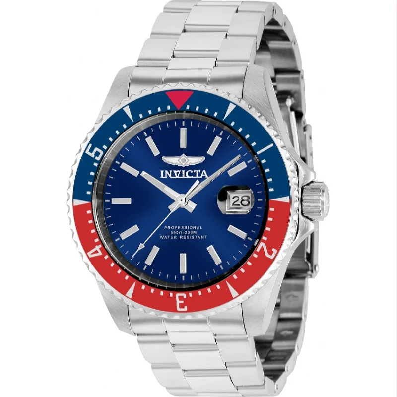 Solar-Powered Watches for Eco-Conscious UsersInvicta Pro Diver Automatic Blue Dial Men's Watch 36784