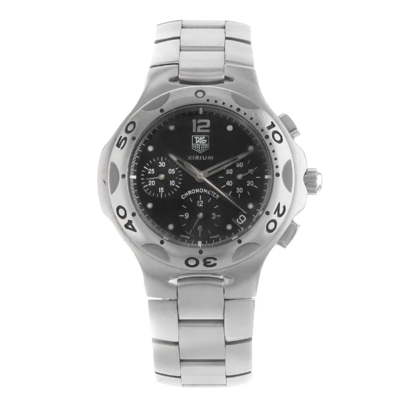 Minimalist Analog Watches for Everyday WearTag Heuer Men's CL5110.BA0700 Kirium Chronograph Stainless Steel Watch