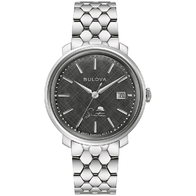 Watches with Baton-Style Hands for a Classic LookThe Best is Yet to Come Manual Wind Black Dial