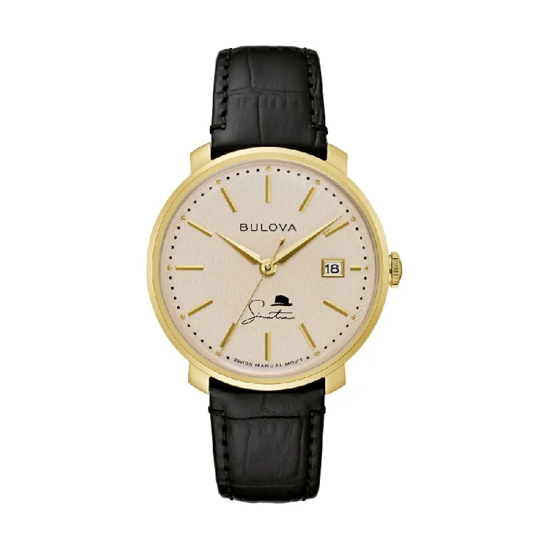 Watches with Gold Plated Cases for a Luxurious LookThe Best is Yet to Come Manual Wind Parchment Dial